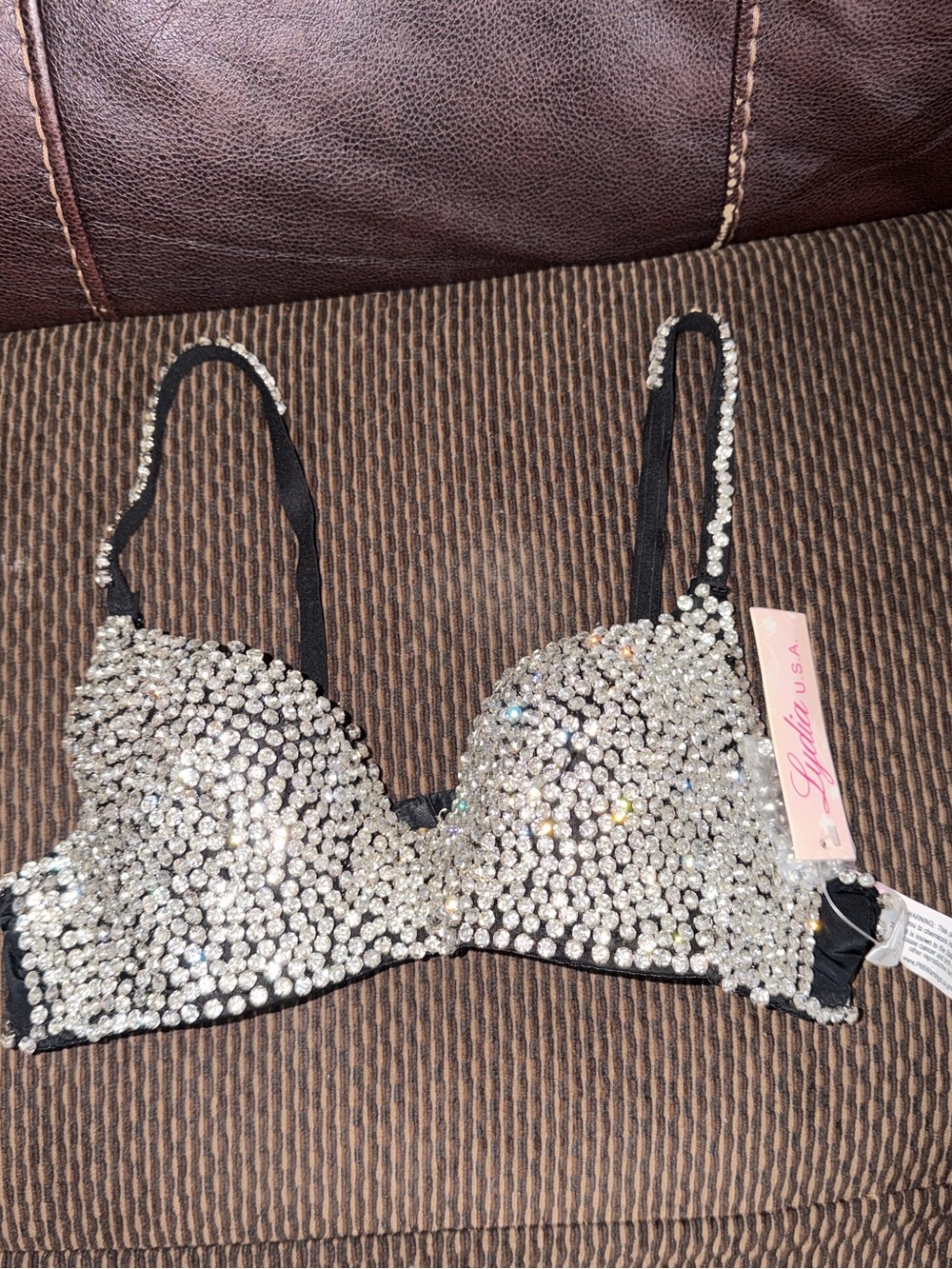 New Lydia USA bra studded